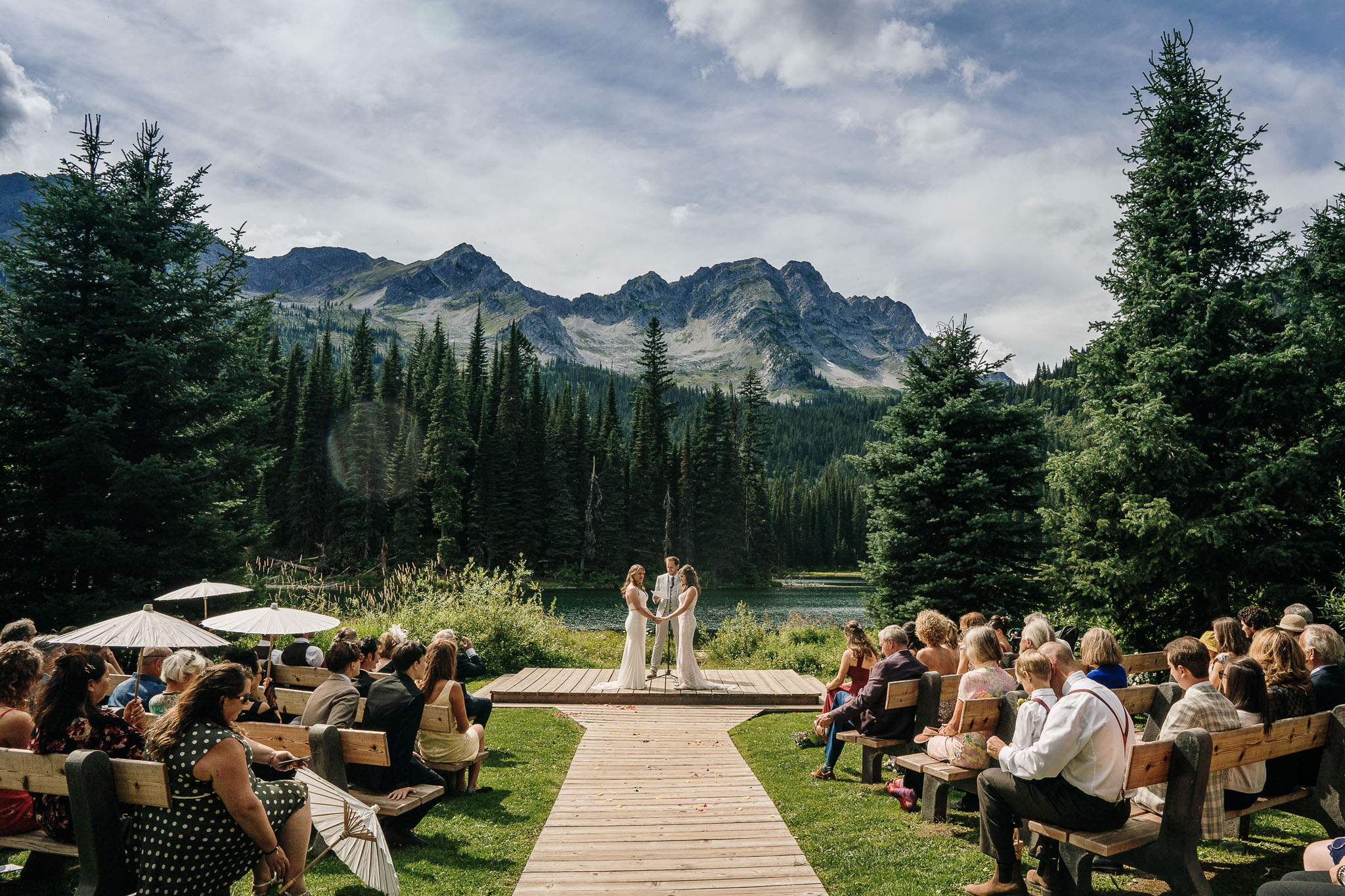 Mountain Weddings At Island Lake Lodge In Fernie BC